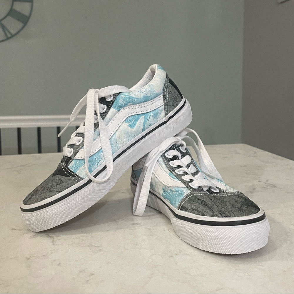 Marble print Old School Vans